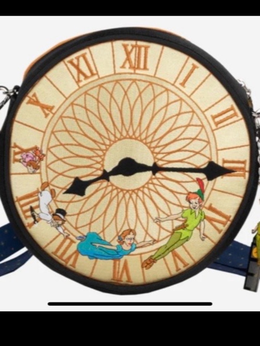 Harveys Disney Circle Crossbody London Big Ben Peter Pan Neverland Seatbelt Bag